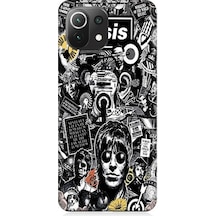 Xiaomi Mi 11 Lite Uyumlu Oasis Poster Desenli Silikon Kılıf
