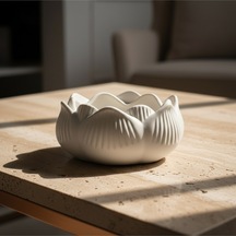 8cm Lotus Çiçeği Mumluk - Premium