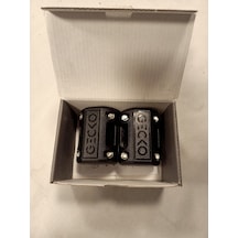 Motosiklet Koruma Demiri Takozu Gecko Universal Yuvarlak 65 Mm 2 Li Siyah