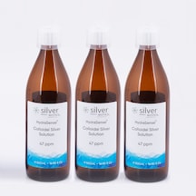 Silverbiotics 47PPM HydraSense Kolloidal Gümüş Suyu 3 x 500 ML