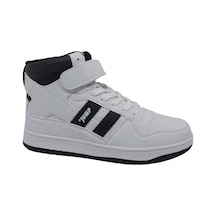 Jump 28708 Beyaz Yüksek Bilekli Kadın Sneaker Günlük Spor Ayakkabı Beyaz