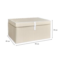 Çok Amaçlı Organizer Düzenleyici Kutu Maxi Kahverengi 50x40x30cm Kahverengi