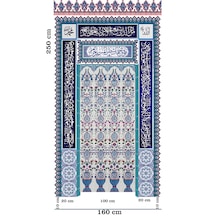 Armada Çini 160x250 KS-13 Çini Mescit Cami Mihrapları