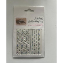 Face Gems Damlalar Yapışkanlı Yüz Taşı Seti