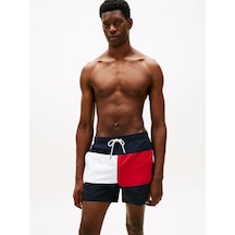 Tommy Hilfiger Um0um03840 Medium Drawstring Archive Erkek Şort Mayo Lacivert