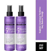 Expert Biotin Ve Kafein Dökülme Karşıtı Saç Toniği X2 Adet - Vegan - 200 Ml + 200 Ml