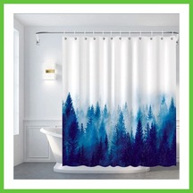 Bezos 180x180 Banyo Perdesi Dmc Çok Renkli