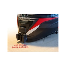 Ls2 Ff800 Strom - Strom 2 - Assault Uyumlu Aksiyon Kamera Aparatı - Kask Çene Bağlantı Aparatı Siyah