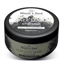 Black Red Kömür Özlü Kil Maskesi - 400 Ml