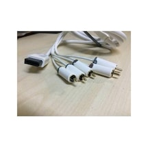 Ekstra Kaliteli 2 Metre Nintendo Wii Component Kablo 5 Rca Belirtilmemiş