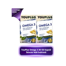 Omega 3 30+30 Kapsül - İkincisi %50