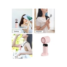 Ulzyvf Telefon Taşınabilir Standlı, Soğutucu Şarj Masaüstü Hızlı, Fanı: Edilebilir Boyun Beyaz Başlıklı Ayar 90 3600mah 3 Rn Beyaz