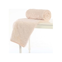 Özdilek Trendy Embos Çift Kişilik Battaniye 220x240 Pudra