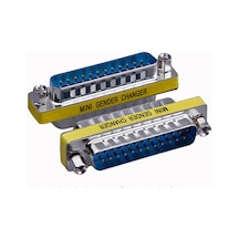 DB25 Erkek - DB25 Erkek Cinsiyet Değiştirici Adaptör