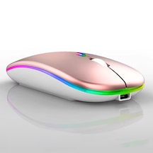 Forzacase FC750R 1600 Dpı Şarj Edilir 2.4 Ghz Rgb Bluetooth Kablosuz Mouse