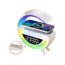 Nrzsnt Modern Rgb Işıklı Kablosuz Hoparlör Uzun Süreli Müzik Keyfi