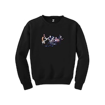 Metallica Konser Siyah Sweatshirt