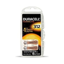 Duracell 312 İşitme Cihaz Kulak Pili 6 Parça Kutu