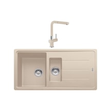 Franke Granit Bfg 651 Sahara Eviye + Active Plus Doccia Batarya