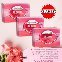 Organicsun Doğal Gül Sabunu 3 x 140 G