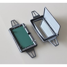 Mercedes E Serisi W210 W211 Güneşlik Ayna Kapağı 2 Adet Aynalı