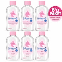 Johnson's Bebek Yağı Nemlendirici 200 Ml 6 Adet