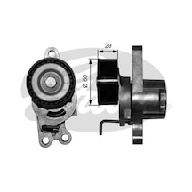 Gates T39055 Alternator Gergı Rulmanı Kutuklu Partner 96 P206 00 Berlıngo 96 Xsara 97 05 1.4 1.4 16v
