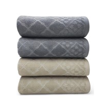 Tile Havlu 4 Adet- Bej Gri