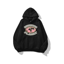 Startmore Unisex Globe Broken Planet Sweatshirt Siyah Siyah