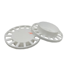 2 Adet Yer Sifonu Kapak 70 Mm İç Takımı Büyük Boy Plastik Kapak Yer Gideri 2 Adet