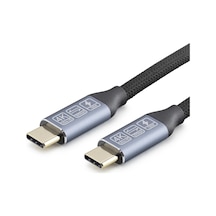 Lb Type-c Usb 3.2 Gen2 20 Gbps 100w 4k 60hz Şarj Ve Data Kablosu 0.5 M Siyah Hdx7880