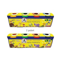 Monalisa 4 Lü Oyun Hamuru 2 Paket 4x480 Gr Su Bazlı
