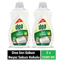 Doa Sıvı Sabun Beyaz Sabun Kukokulu 2.5 Lt X 2 Adet