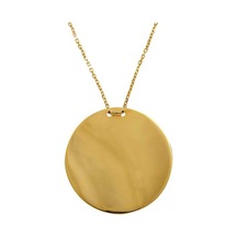 Altın Plaka Kolye 3.68 Gram 14 Ayar