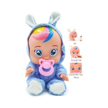 Global Toys Mavi Tulumlu Göz Yaşı Döken Ve Konuşan Et Bebek Konuş