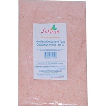 Lokman Öğütülmüş Himalaya Kristal Kaya Tuzu Pembe 500 G