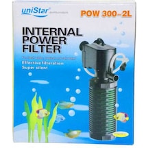 Unistar Pow 300-2L Akvaryum İç Filtre 700 L/H