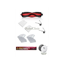 Roborock Q8 / Q8 Plus Rra0tcp Robot Süpürge Uyumlu Yedek Fırça, Filtre, Mop 7 Parça