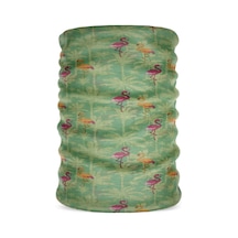 Bhandana Pink Flamingos Boru Bandana Çok Renkli