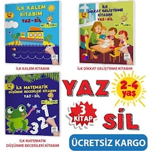 2-4 Yaş Mucit Karınca Yaz-Sil Kitaplar-1