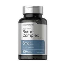 Horbäach Triple Boron Complex 6 Mg 300 Tablet Vegetarian, T...