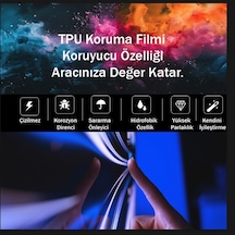Mercedes C Seri Orta Konsol Uyumlu Tpu Koruyucu