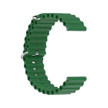 Teleplus Samsung Galaxy Uyumlu Watch 4 42mm Kordon Kayış Ocean Loop Silikon 20mm