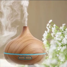 Büro Ev Ofis Hediyesi İçin 550ml 7led Işıklı Desenli Kumandalı Nemlendirici Aroma Difüzörü