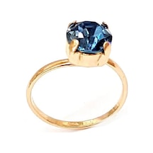 Swarovski Taşlı Gümüş Yüzük (516765818)