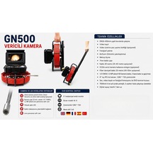 Gn500 Vericili Kanal Gözlem Kamerası 30 Metre