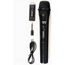 Hpytech Kablosuz El Mikrofonu + Usb Alıcı ,karaoke
