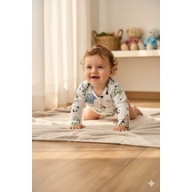 Hello Baby Dinozor Body Yeşil