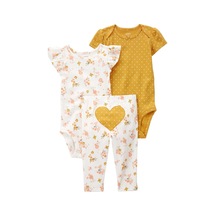 Andywawa Carter's Layette Kız Bebek 3'lü Set 1p596810 Karışık Renkli 001