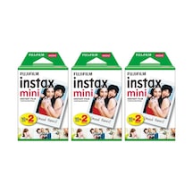 Fujifilm Instax Mini 9 için 20'li Film 3'lü Paket 60 Poz